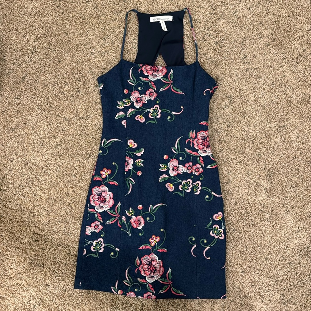 Mini floral BCBG dress